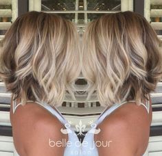 Shoulder Length Bob Haircut, Balayage Blonde, Haircut Styles, Bob Haircuts For Women, Penteado Cabelo Curto, Hair Envy, Hair Color Trends, Hair Tips