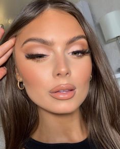 Contouring Makeup, Natural Glam Makeup, Prom Eye Makeup, Formal Makeup, Bridal Makeup Natural, Soft Glam Makeup, Glam Makeup Look, Makijaż Smokey Eye, Braut Make-up