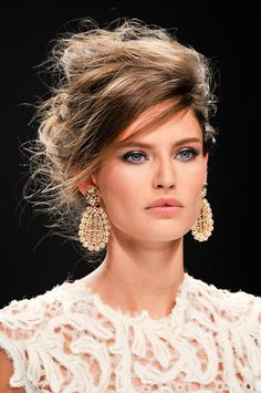 Party Hair Inspiration, Messy Updo, Peinados Recogidos, Party Hairstyles, Hair Envy, Great Hair, Messy Hairstyles, Hair Dos, Gorgeous Hair