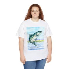 Unisex Heavy Cotton Tee Greenback Cutthroat Trout - Etsy UK