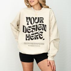 Sweatshirt Model, Sweatshirt Mockup, Save Image, Your Design, Design Store, Stationery Design, Stationery Paper, Mockup, Sweat Shirt