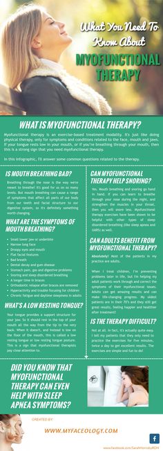 Myofunctional Therapy Before And After, Myofunctional Therapy Exercises, Therapy Infographic, Tongue Thrust, Improve Breathing, Mouth Hygiene, Low Muscle Tone