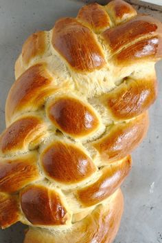 the bread is shaped like a cross on top of each other