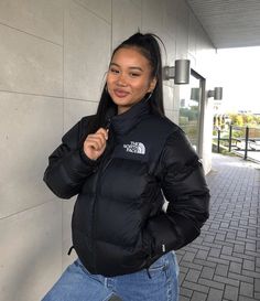 The North Face Puffer Jacket Outfit, The North Face Jackets Outfits, North Face Puffer Jacket Outfit, North Face Jacket Outfit, North Face Outfits, Puffer Jacket Outfit, Jacket Outfit Women, North Face Puffer Jacket, Classy Christmas