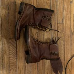 If You Ship These To Frye, They Will Fix The Zipper For Free. I Just Don’t Have The Time. Vintage Frye Boots, Frye Riding Boots, Broken Zipper, Brown Ankle-high Moto Boots With Zipper Closure, Brown Knee-high Boots With Zipper Closure, Frye Boots, Frye Shoes, Just Don, Lace Up Boots