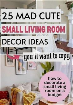 Small Living Room Decor Apartment, Small Living Room Ideas Apartment Cozy, Rental Living Room, Small Apartment Decor Ideas, Apartment Living Rooms, Small Living Room Decor Ideas, Decor Small Apartment, Tiny Living Room, Small Apartment Decor