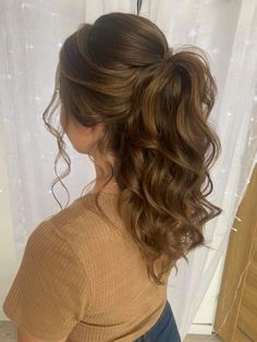 Mom Wedding Hairstyles, Hair Styles For Mother Of The Bride, Mother Of The Bride Hairstyles Over 50, Mob Hair Styles, Mother Of The Bride Updos, Hair Staly, Bun Ideas, Bridal Hair Half Up