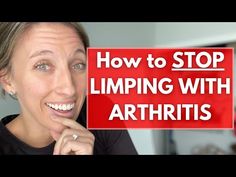 Limping with arthritis can occur because your body is trying to spend as less time on your painful leg as possible. This is common when experiencing hip, knee Hip Pain Relief