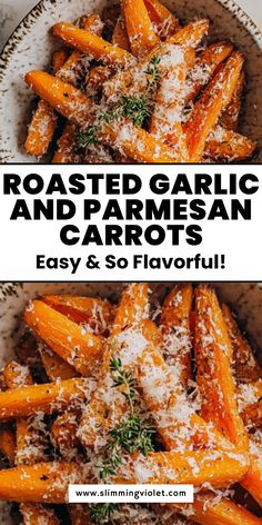 Garlic Parmesan Carrots Roasted, Christmas Sides Dishes Vegetable, Holiday Meal Recipes, Savory Sides Dishes, Christmas Food Dishes, Roasted Garlic Parmesan Carrots, Healthy Christmas Dinner Side Dishes, Christmas Dinner Veggie Sides, Christmas Roast Dinner Sides