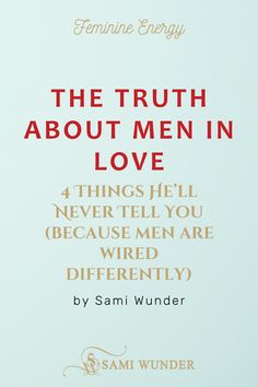 Men In Love, Facts About Guys, Understanding Men, Romantic Ideas, Relationship Books, Self Development Books