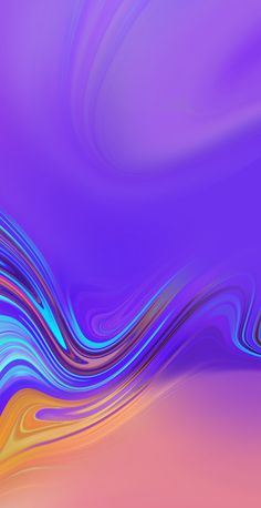 an abstract purple and blue background with wavy lines