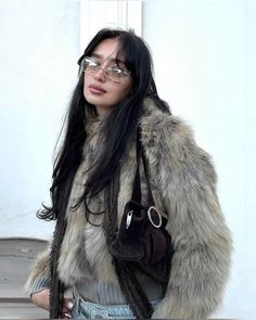 Black Fur Coat, Winter Fits, Outfit Inspo Fall, Outfits Aesthetic, Jacket Outfits, Fashion Inspo Outfits, Dress To Impress, Trendy Outfits