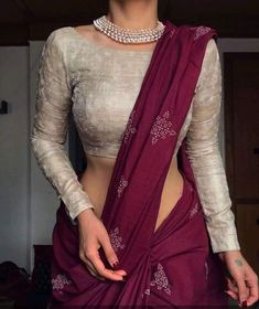 Saree Jacket Designs, Saree Jackets, Cotton Saree Blouse Designs, Cotton Saree Blouse, Saree Bollywood, Cotton Saree Designs, Fashionable Saree Blouse Designs, Indian Saree Blouses Designs