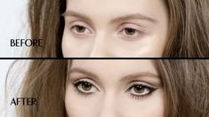 Charlotte Tilbury Eye Makeup, Mod Eyeliner, Charlotte Tilbury Eyeliner, Doll Eyes Makeup, Makeup Hooded Eyes, Brighter Eyes, Tilbury Makeup, 20 Makeup, Lashes Mascara