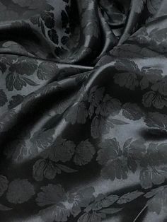 an image of a black and silver fabric