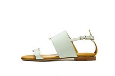 Sophisticated summer attitude in  white elegant strappy sandals. There is no more to say, just wear your new pair of sandals and enjoy the summer.This pair of sandals are ultimate in everyday casual, perfect balance between beach-ready and urban appropriate. Hand crafted from the softest leather and cushioned for extra comfort and with wide straps they make the most comfortable fit.This sandals are perfect choice for every day or night of the summer. Style yours with everything from dresses to t Summer T-strap Sandals With Flat Heel And Adjustable Strap, Elegant Flat Sandals With Adjustable Strap, Summer T-strap Sandals With Adjustable Ankle Strap, White Open Toe T-strap Sandals For Summer, White Leather T-strap Sandals For Summer, Elegant T-strap Sandals With Flat Heel For Vacation, White T-strap Open Heel Sandals For Spring, White T-strap Sandals With Open Heel For Spring, Summer Sandals With Ankle Strap In White