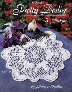 crochet pretty doilies 5 designs