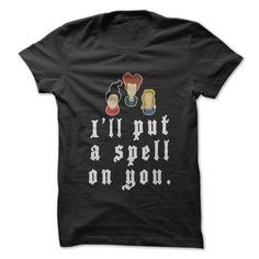 I'll put a Spell on You, Hocus Pocus Halloween shirt! Etsy Shirts, Hocus Pocus Halloween, Here For The Boos, Black Flame, Fall Time, Halloween Shirts, Happy Fall Y'all, Halloween Tees, Samhain