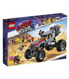 the lego movie monster truck is in its box