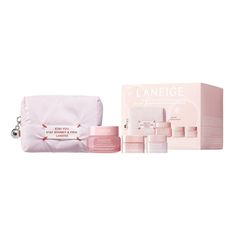 Plump, Firm & Glow Set - Estuche Tratamientos Faciales de Laneige ≡ SEPHORA Eye Sleeping Mask, Ceramide Capsules, Moisturizing Toner, Skincare Gift Set, Oily Skin Care, Theobroma Cacao, Skin Care Kit, Sleeping Mask, Skin Care Gifts