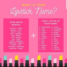 Avon Games Facebook, Makeup Engagement Posts, Mary Kay Facebook Party Games, Ladies Night Party Games, Avon Facebook, Mary Kay Facebook Party, Lipstick Names, Mark Kay, Facebook Party Games