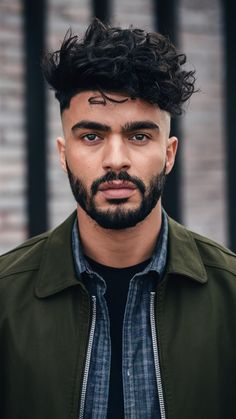 Make a statement with these bold curly hairstyles for men. Visit our site for styling tips. Save this pin for your next look!

#BoldHair #CurlyHair #MensHairstyles Long Curly Layers, Curly Faux Hawk, Curly Crop, Shoulder Length Curls, Curly Undercut, Curly Bun Hairstyles, Side Swept Curls