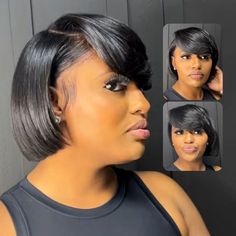 Tiktok Saebunny Misma peluca- Peluca corta y rizada Bob 13 * 6/13 * 4/ – AMANDAHAIRS Natural Hair Bob Cut, Pelo Color, 16 Inch Hair, Short Cut Wigs, Straight Bob Wig, Full Lace Front Wigs, Color Rubio, Bob Cut Wigs, Indian Human Hair