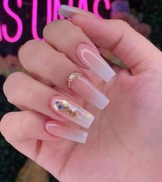 Medium Pink Nails, Pink Nails Manicure, Long Pink Nails, Manicure Ideas, Nails Manicure, Nail Art Summer, Nail Designs Summer, Nail Tutorials