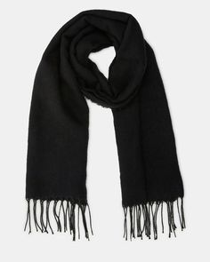 Check out our long solid black scarf made from 65% acrylic and 35% polyester. Crafted from the highest quality materials. Shop Steve Madden scarves here! Scarf Aesthetic, Fall Wishlist, Best Banana Pudding, Short Scarves, Black Shawl, Black Scarf, Fine Linen, Banana Pudding, Long Scarf