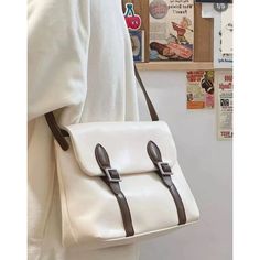 SPECIFICATIONS Style: Fashion Shape: Square Occasion: Versatile Number of Handles/Straps: Single Main Material: PU Lining Material: Polyester Interior: No Pocket Hardness: SOFT Handbags Type: Messenger Bags Gender: WOMEN Closure Type: Hasp 20cm*30cm*9cm [Update 20240719] Daily Use Flap Satchel With Hasp Closure, Retro Bags With Hasp Closure For Everyday Use, Trendy Bags With Hasp Closure For Everyday Use, Trendy Shoulder Bag Backpack With Hasp Closure, Large Capacity White Satchel For Students, White Large Capacity Satchel For Students, Trendy Cream Bag For Students, Casual Leather Shoulder Bag For Students, Retro Everyday Bag With Hasp Closure