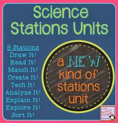 science stations units for the new kind of stations unit