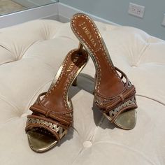 Barely Used Size 39 Designer Brown Low Heel Shoes, Designer Brown Heels With Low Heel, Prada Heels, Shoes Prada, Prada Shoes, Shoes Women Heels, Prada, Shoes Heels, Women Shoes