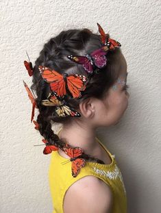 Adult Wacky Hair Day Ideas, Crazy Hair Short Hair, Spirit Week Crazy Hair Day, Ladybug Hairstyles, Crazy Hair For Kids, Funky Hair, Easter Hairstyles For Kids