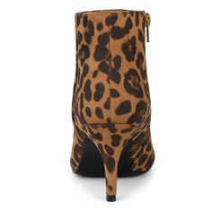 These classic solid booties have a sleek pointed toe and a stiletto heel. They are a stylish addition for both work and casual days. These classic ankle booties have zipper closure which makes it easy to wear and take off. Please note that color may vary slightly according to monitor settings. Boots Leopard, Kitten Heel Ankle Boots, Leopard Ankle Boots, Heel Stretch, Stiletto Heels Boots, Chelsea Rain Boots, Grey Heels, Leopard Heels, Shoes Boots Ankle