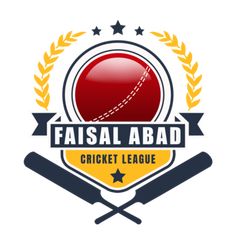 the logo for fasal abad cricket league