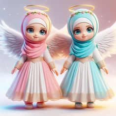 #fashion Angel Baby Cartoon, Hijabi Princess, Front Mehndi Design, Girly Dp, Disney Princess Fashion, Arabic Alphabet For Kids, Hijab Cartoon, Dream Artwork