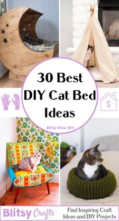 the top 10 best diy cat bed ideas