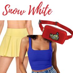 Snow White Disney Outfit, Disneybound Athletic, Snow White Inspired Outfits Women, Snow White Disneybound, Snow White Prince Disneybound, Disneybound Running, Disneybound Snow White, Snow White Costume, Snow White Disney