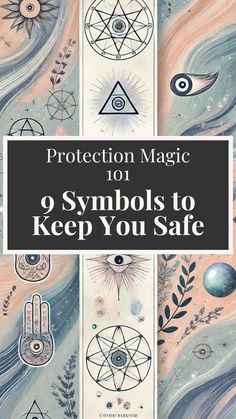 the cover of protection magic 101 symbols to keep you safe