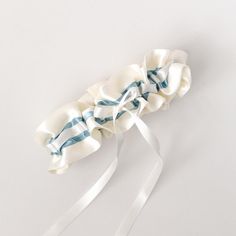 A stylish wedding garter heirloom that's expertly handcrafted for you and ready-to-ship. Say "hello" to The Garter Girl's Just Say Yes collection of modern, pre-made wedding garter heirlooms. Stylishly designed and perfect for those "I totally forgot about this until the last minute" wedding morning moments. Customizations - including color changes, size adjustments and embroidery - are not possible in the Just Say Yes collection. (It's how we can get it to you so fast, my friend.) Check out our Wedding Garter Blue, Bridal Garter Lace, Blue White Weddings, Wedding Garter Lace, Last Minute Wedding, Heirloom Wedding, Wedding Garter Set, Something Blue Wedding, Perfect Bride