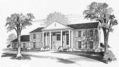 this is an artist's rendering of the house