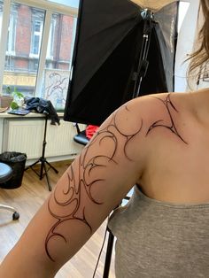 #neotribal #tattoo #aesthetic Neotribal Tattoo, Brother And Sister Tattoo Ideas, Sister Tattoo Ideas, Sigil Tattoo, Sister Tattoo, Tattoo Aesthetic, Sharpie Tattoos, Tattoo Now