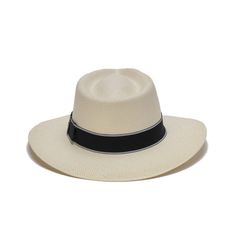 Fashionably monochromatic. This genuine panama hat is hand woven from 100% Toquilla Straw. Not only is this hat excellent quality at an affordable price, it offers great sun coverage for both men and women with its large brim. The band that accents the crown sports a black and grey design with a flat bow accent on the side. Practical, fashionable, and high quality. *Teardrop crown shape *Large brim *High quality at great price Upf Clothing, Outback Hat, Grey Design, Gold Pin, Bow Flats, Gray Design, Decorative Design, Hat Band, Hat Sizes