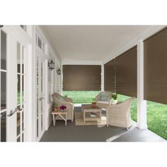 799870457136_10748181_-424343775.jpg Patio Blocks, Cordless Roller Shade, Shade Ideas, Patio Blinds, Window Sun Shades, Privacy Shades, Outdoor Blinds, Patio Shade, Custom Shades