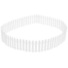 a white picket fence on a white background