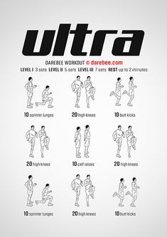 a poster with instructions for how to do an arm barbell squat in different positions