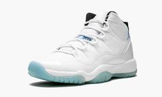 Long awaited, the Air Jordan 11 "Columbia" returned in 2014 for the first time since 2001.  The iconic original colorway of the Air Jordan 11 features an all-white upper with Jordan's Columbia Blue (renamed Legend Blue for the 2014 release) accents for the cleanest of all OG 11's.  Please note: this listing is for YOUTH sizes only. Jordan 11 Columbia, Jordan 11 Legend Blue, Air Jordan 11 Low, Black Legends, Jordan 11 Low, Nike Air Jordan 11, Jordan 11 Retro Low, Air Jordan 11 Retro, North Carolina Tar Heels