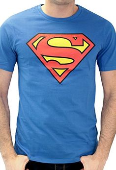 Superman Superman Logo Classique-Camiseta Hombre    azul (Cobalt) X-Large Superman http://www.amazon.es/dp/B00CMAJOJY/ref=cm_sw_r_pi_dp_ZkkOwb1VR9205 Batman Outfits, Superman Logo, T Shirts Design, Shirts Design, Superman, Shirt Designs, Mens Graphic, Wonder Woman, Tshirt Designs