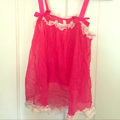 Super Sexy Vs Babydoll. Size Medium. New Without Tags. Cute Sleeveless Sleepwear For Party, Cute Pink Party Sleepwear, Cute Summer Party Sleepwear, Victoria's Secret Pink Lace Trim Camisole, Cute Sleeveless Victoria's Secret Sleepwear, Cute Sleeveless Sleepwear By Victoria's Secret, Cute Victoria's Secret Sleepwear, Victoria's Secret Pink, Secret Pink