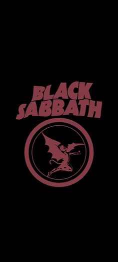 the logo for black sabath